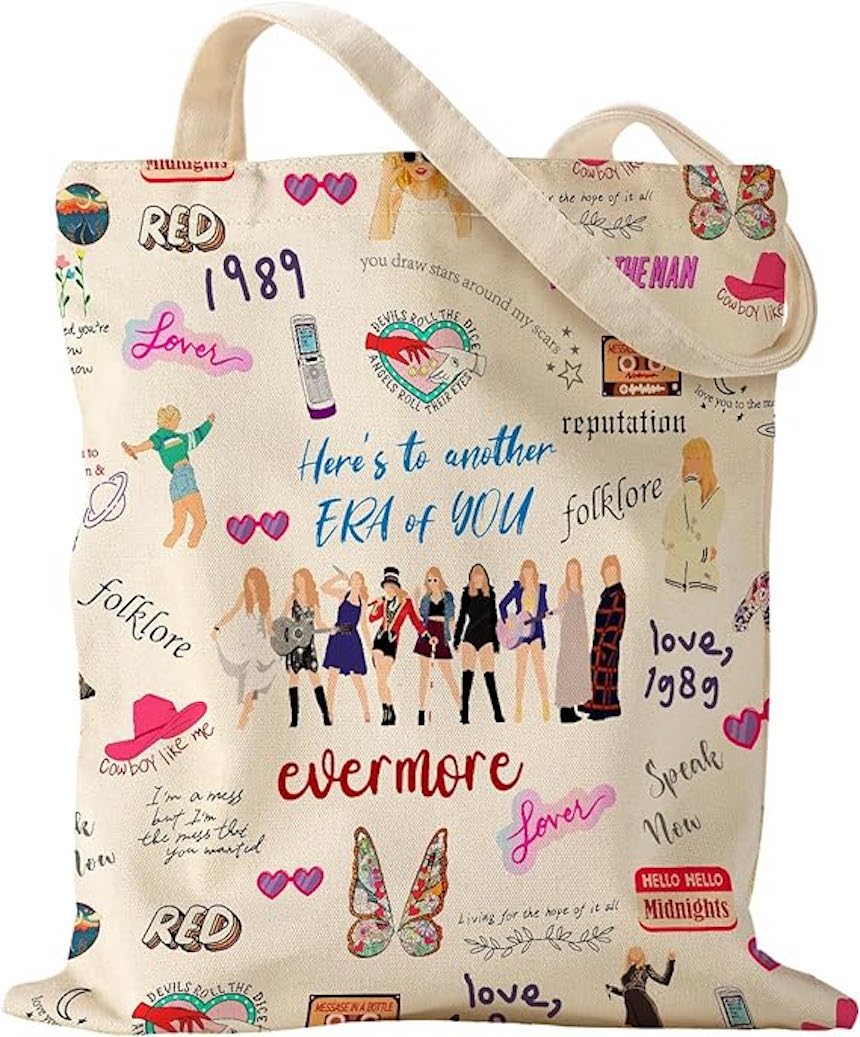 Taylor Swift Tote Bag - Here&rsquo;s to another era of you.